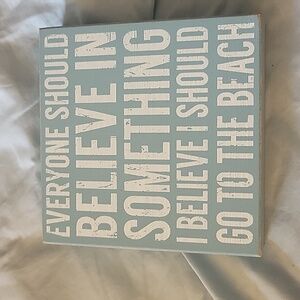 Quill to Paper Wooden sign